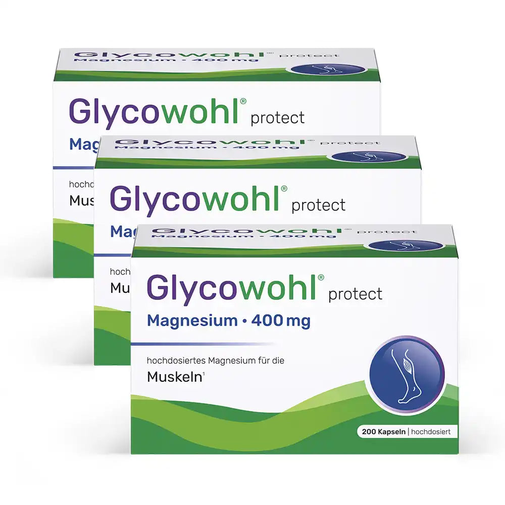 3x Glycowohl® protect Magnesium