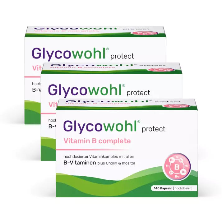 3x Glycowohl® protect Vitamin B complete