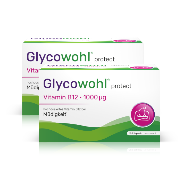 2x Glycowohl® protect Vitamin B12 · 1000 µg