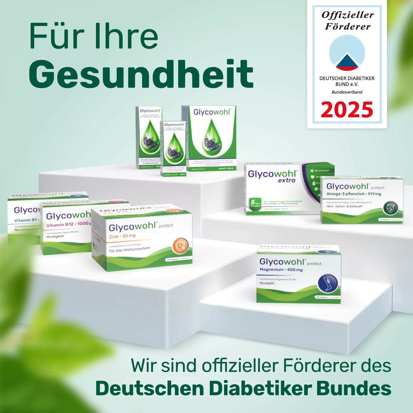 Glycowohl® Omega-3 pflanzlich · 917 mg