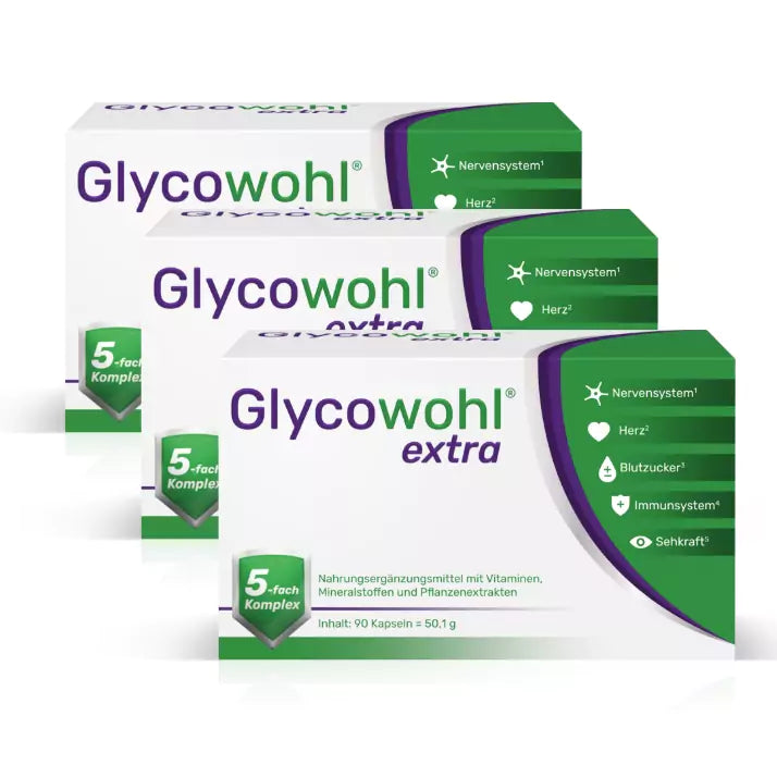 3x Glycowohl® extra mit OPC