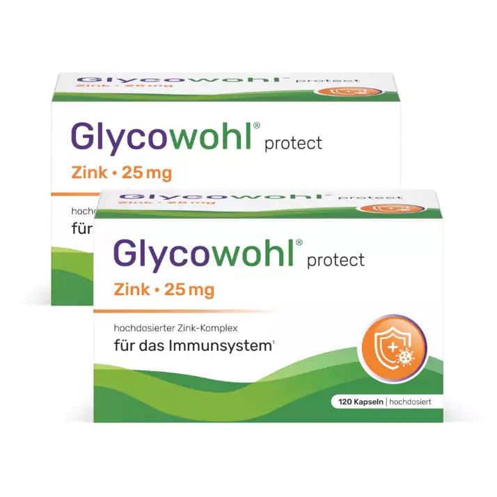 2x Glycowohl® protect Zink · 25 mg