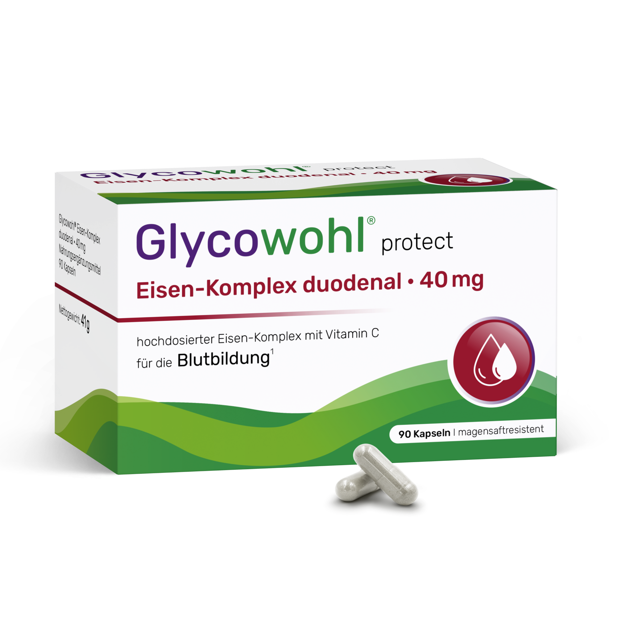 Glycowohl® Eisen-Komplex duodenal · 40 mg