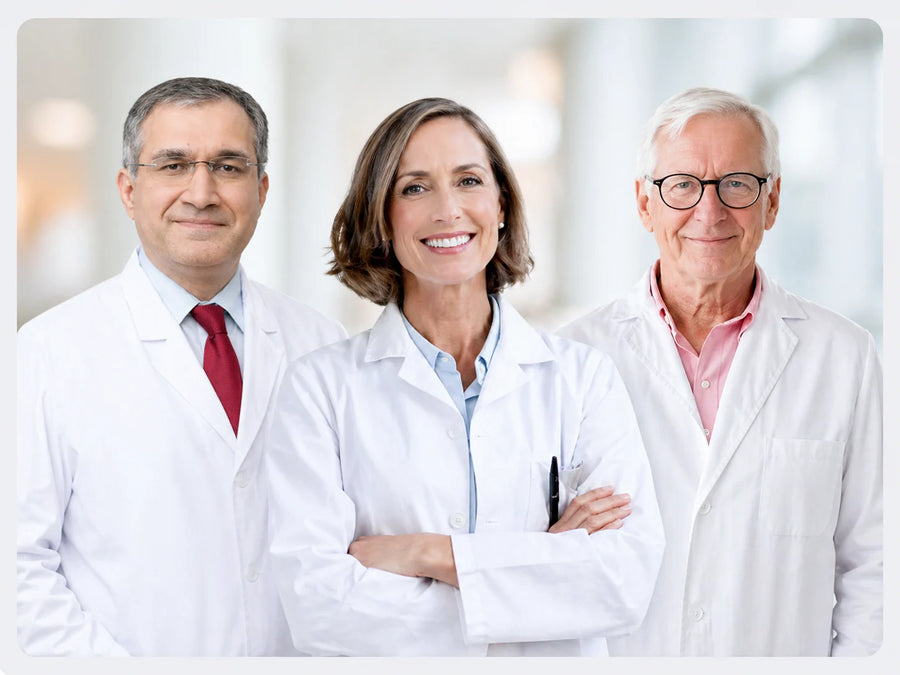 Ein Team aus Ärzten, Apothekern & Ernährungswissenschaflern