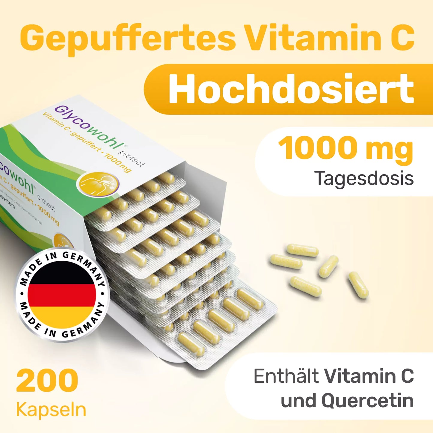 Glycowohl® Vitamin C gepuffert · 1000 mg