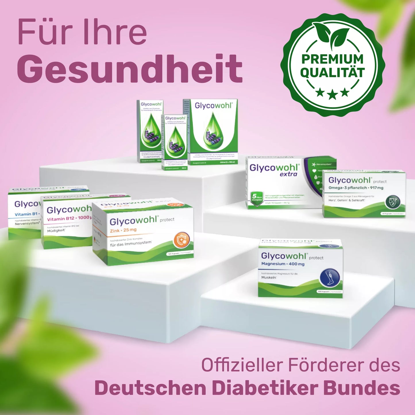 Glycowohl® protect Blutzucker • Balance¹