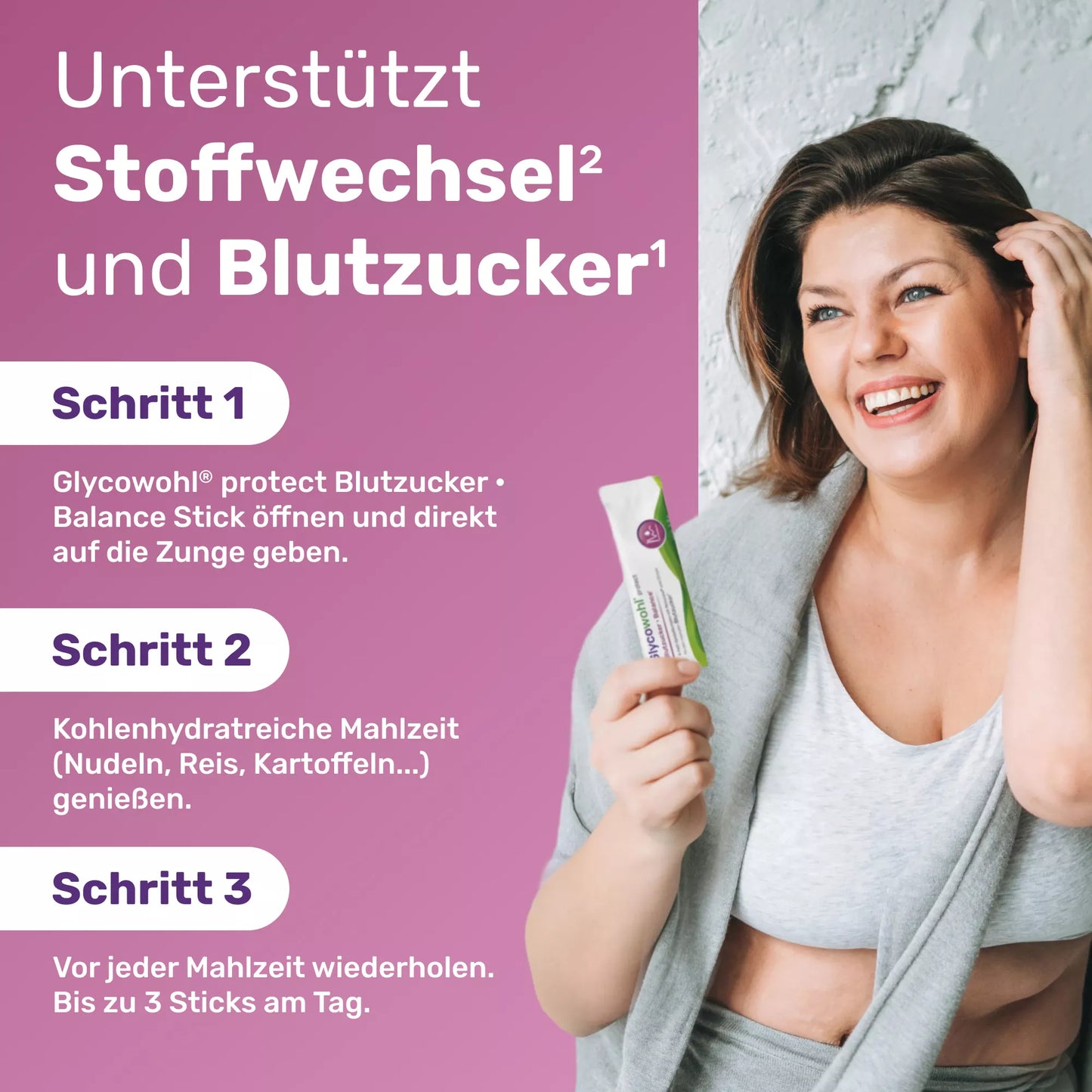 Glycowohl® protect Blutzucker • Balance¹
